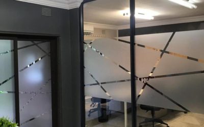 Glass Partitioning and Drywalling in Office